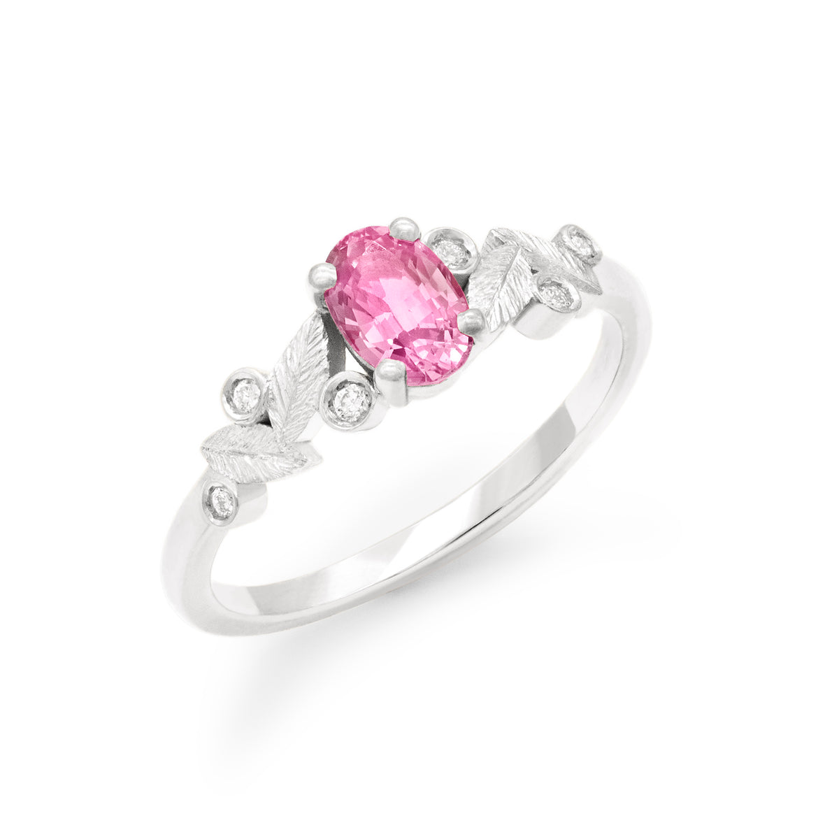 Bague de fiançailles Petit Olivier Saphir