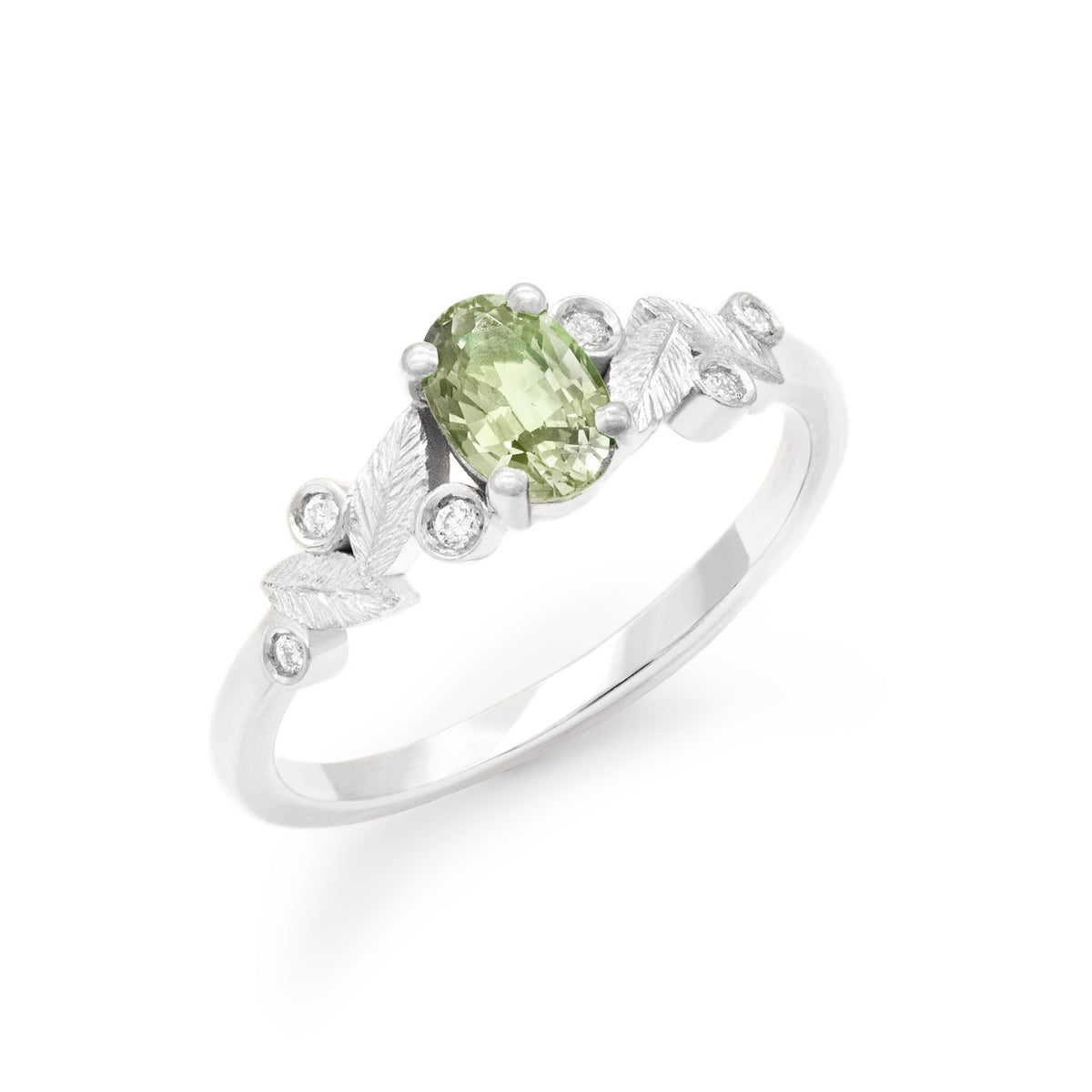 Bague de fiançailles Petit Olivier Saphir