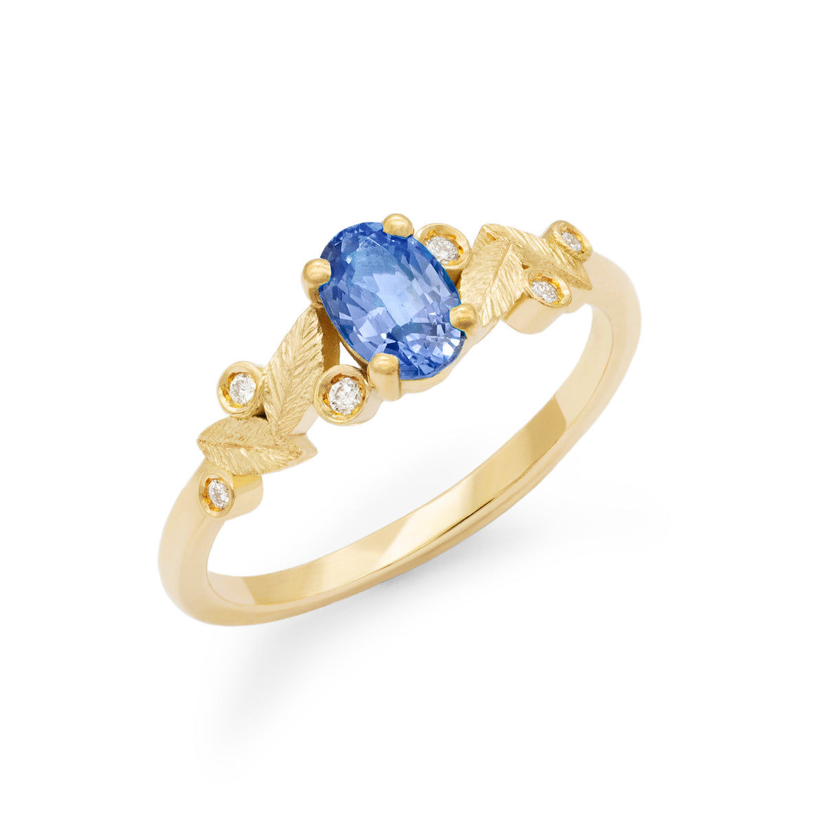 Bague de fiançailles Petit Olivier Saphir
