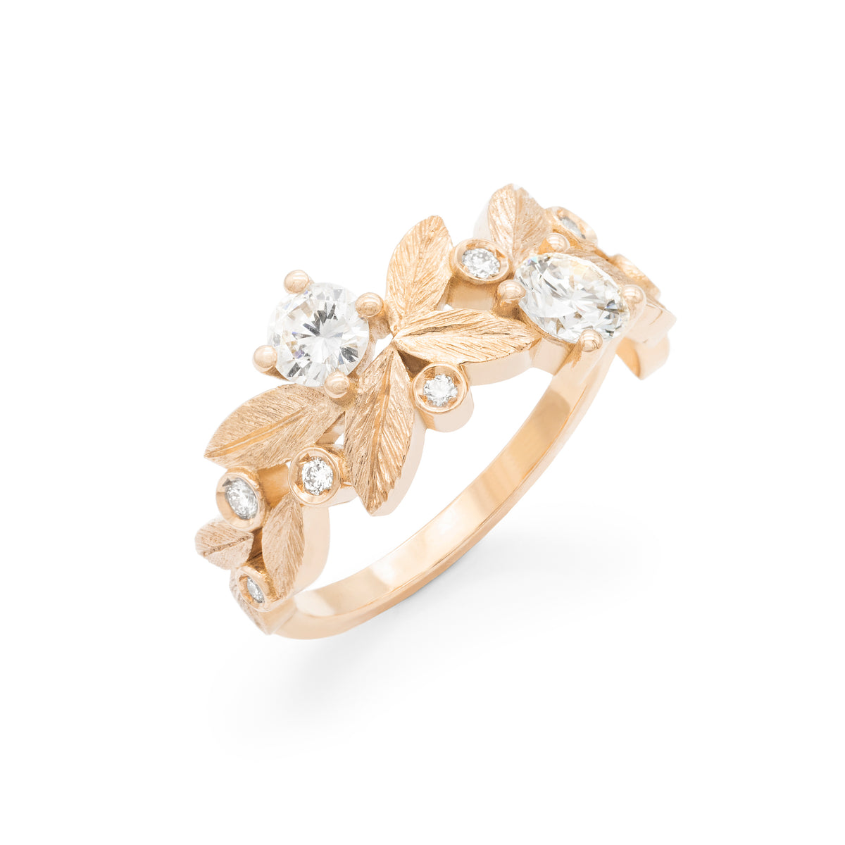 Bague Rameau Toi & Moi Diamants