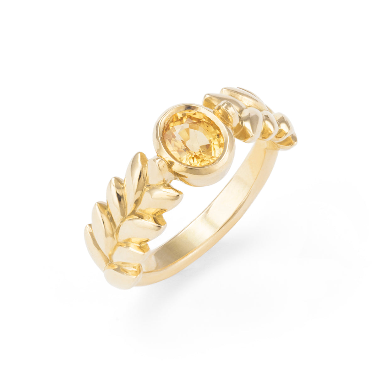 Bague Blé Saphir
