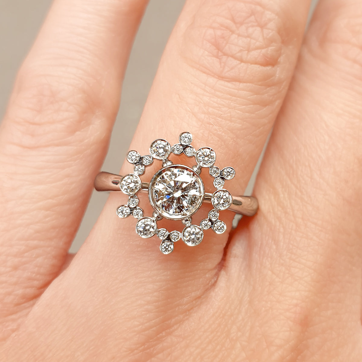 Bague Flocon