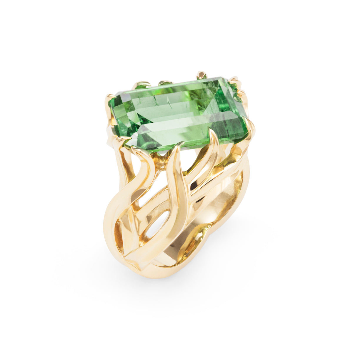 Bague Herbes folles en mouvement