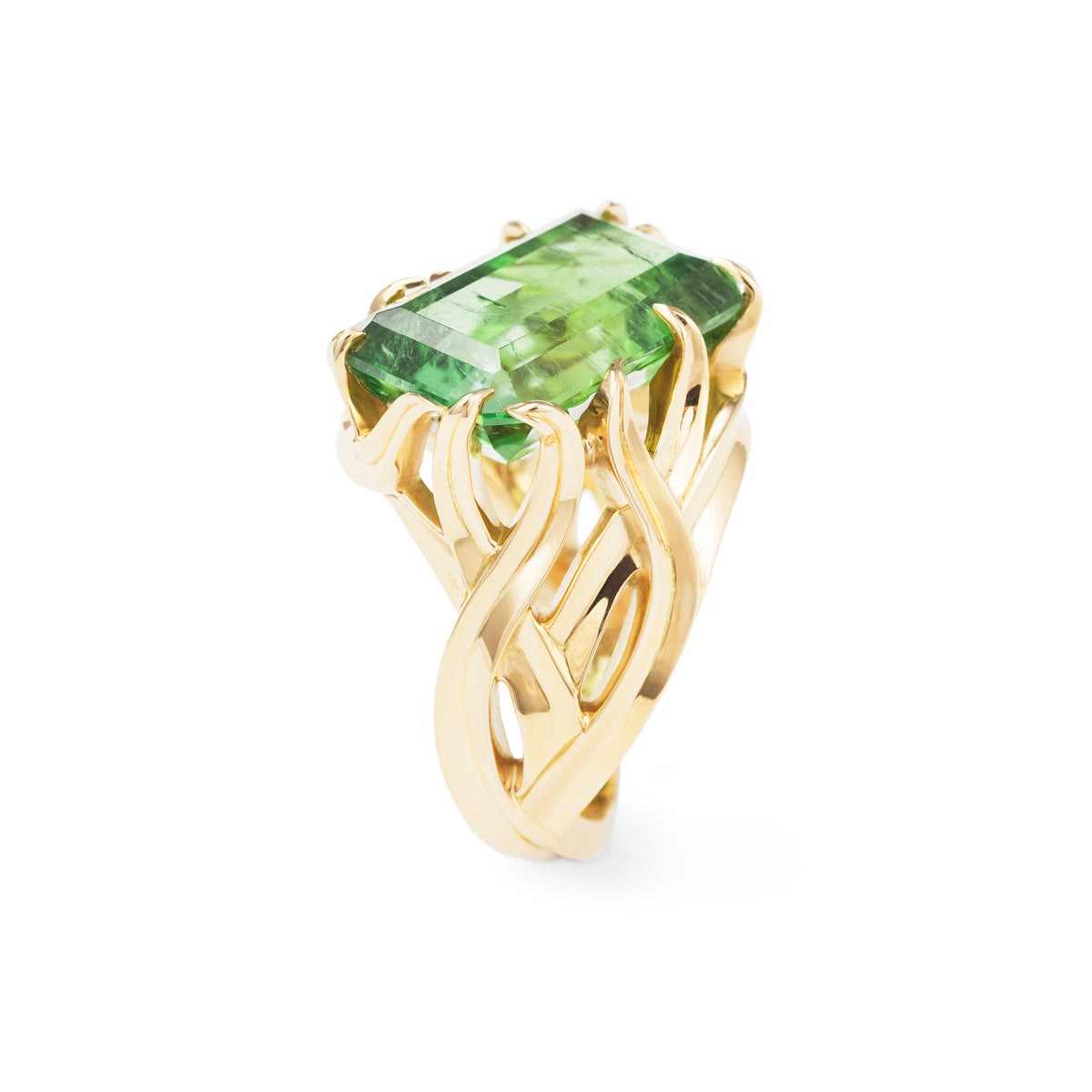 Bague Herbes folles en mouvement