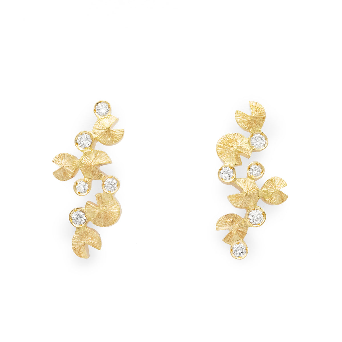 Boucles d’oreilles Nymphéas