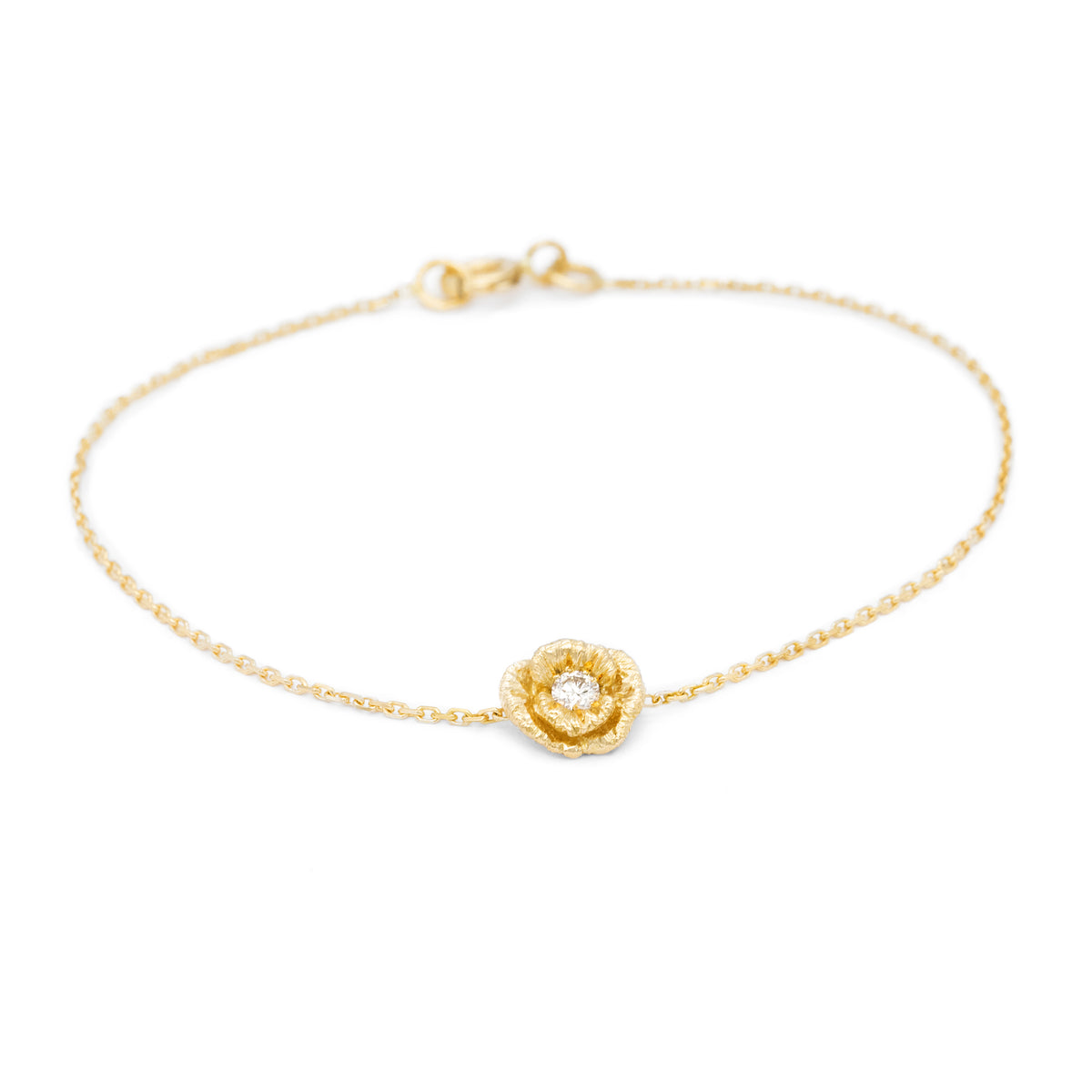 Bracelet coquelicot
