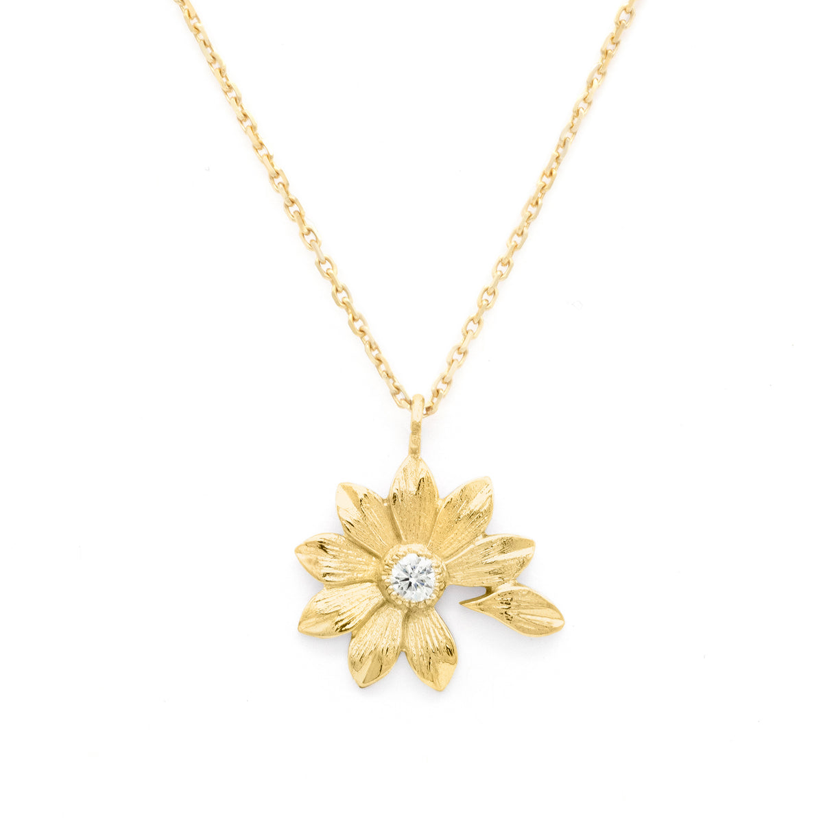 Collier marguerite  « à la folie » Diamant