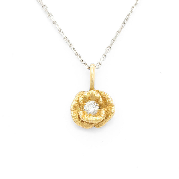 Collier coquelicot
