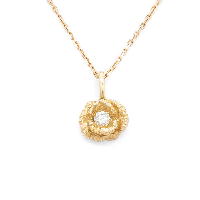 Collier coquelicot